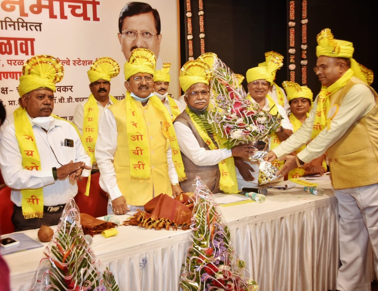 मुंबईत ओबीसी जनमोर्चा वर्धापनदिन निमित्ताने ओबीसी मेळावा मोठया जल्लोषात साजरा