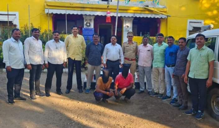 पोलीस ठाणे विरगांव हद्यीत ०२ दरोडे टाकून धुमाकूळ घालणाऱ्या टोळीचा स्थानिक गुन्हे शाखेकडून पर्दाफाश ०२ दरोडेखोर जेरबंद…