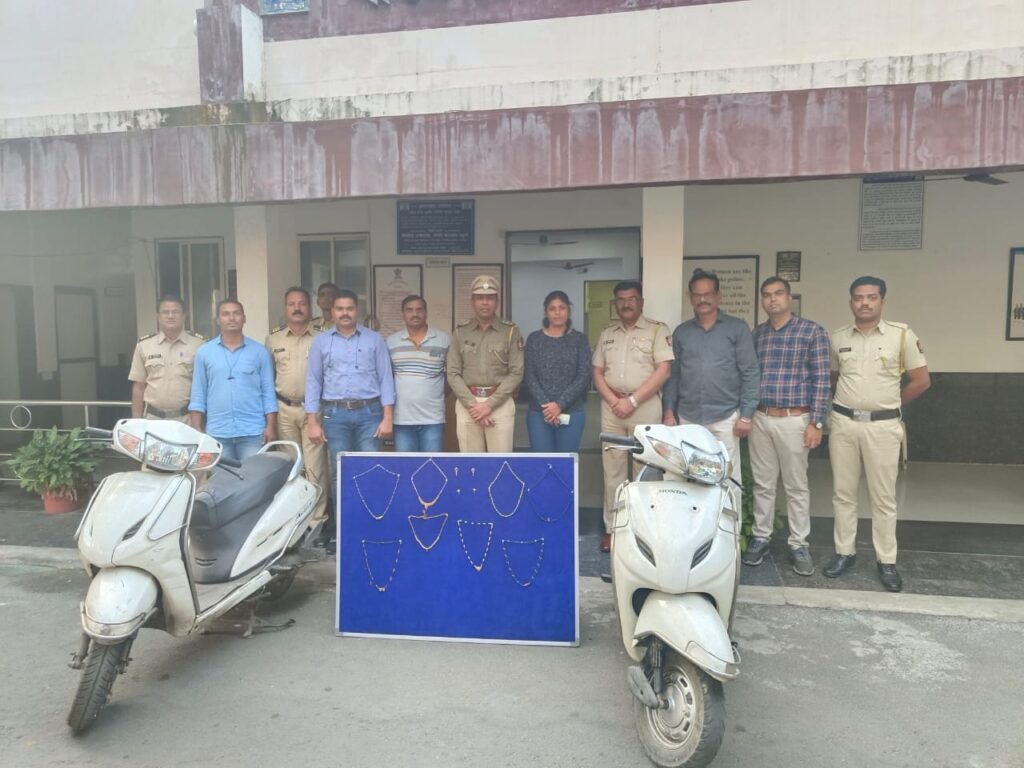 नागपूर येथील सक्करदरा पोलीसानी हद्दीत चोरी केलेला माल हस्तगत करून २ अल्पवयीन मुलाचा घेतला ताबा…
