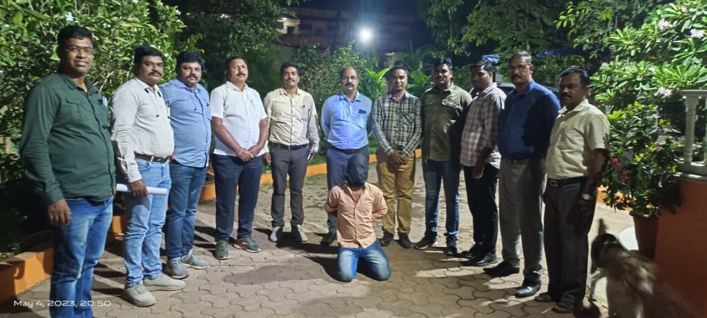 ‘खुनाच्या गुन्हयातील आरोपीत ०२ तासात गुन्हे शाखा, घटक ३, कल्याण कडुन जेरबंद’